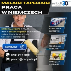 Praca w Niemczech malarze i ociepleniowcy
