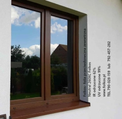 Platine 60XC - Folia przeciwsłoneczna zewnetrzna Redukcja IR  -Oklejanie szyb Warszawa