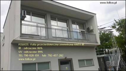 Folia Chrome 285XC- Folia Chrome 270 XC- Folkos folie zewnętrzne przeciwsłoneczne -Usługa oklejania