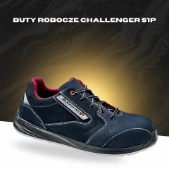Buty robocze CHALLENGER S1P – lekkie, oddychające, ESD, antypoślizgowe – HIT dla fachowców! 
