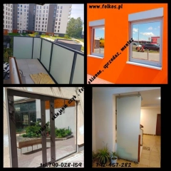 Folie na balkon Ursynów - oklejamy szyby balkonowe Ursynów- Folia na BALKON Warszawa