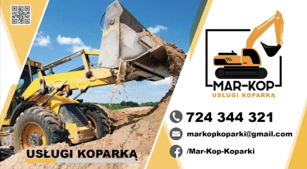 Usługi koparką