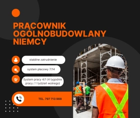 Prosta praca budowlana NIEMCY