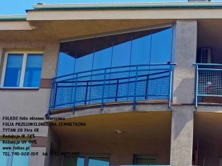 Folie przeciwsłoneczne zewnetrzne HANITA COATINGS -Folie Folkos Warszawa - Usługa oklejania szyb 