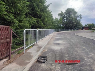 Produkcja montaż balustrad U-11a, ogrodzeń U-12a  łańcuchowych U-12b 
