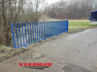 Produkcja montaż balustrad U-11a, ogrodzeń U-12a  łańcuchowych U-12b 