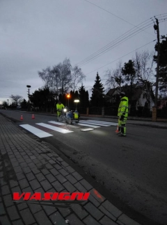 Produkcja montaż znaków drogowych oraz oznakowania poziomego ViaSigni