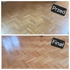 Cyklinowanie parkietów