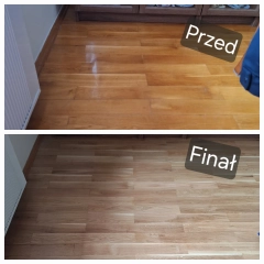 Cyklinowanie parkietów