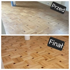 Cyklinowanie parkietów