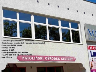 Folie przeciwsłoneczne redukujące oślepianie słoneczne i nagrzewanie pomieszczeń Folkos folie Wawa