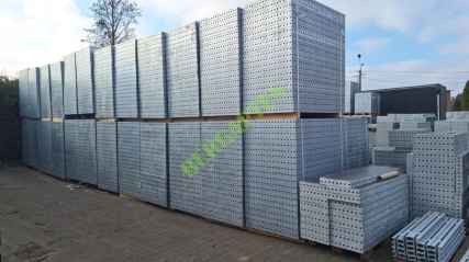 Szalunki Tekko ścienne fundamentowe lekkie 47 m2.  Kraków - Cała Polska.