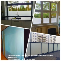 Folie na balkon Conrada, Głowackiego, Nocznickiego , German, Przasnyska-Usługa oklejania balkonów 