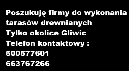 Poszukuję firmy do koszenia trawy- duże powierzchnie  Tylko z okolic Gliwic Telefon kontaktowy: 5005