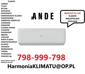 KLIMATYZACJA dla domu mieszkania w bloku hali Kontenera itp Harmonia Klimatu ZABRZE woj ŚLĄSKIE