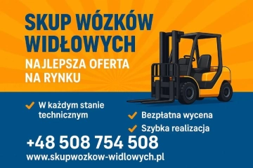 Skup wózków widłowych | Kupię wózek widłowy