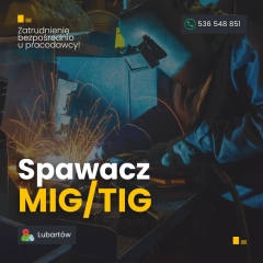 Spawacz MIG/TIG bez języka od zaraz - Lubartów