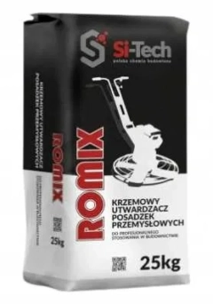 BIAŁA posypka utwardzająca do posadzki ROMIX 525kg