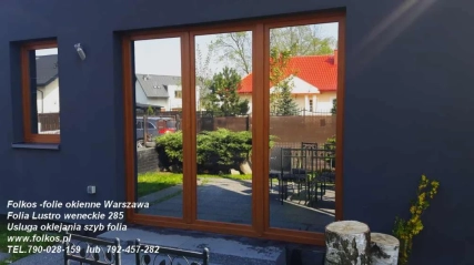 Lustro weneckie Warszawa - folia wenecka na okna -Lustro 270, 285, T20, lustro 35, Lustro 20...Folie