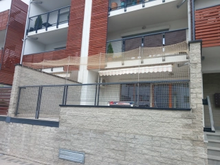 Siatka kot gołąb balkon okna taras Opole Ludwik