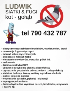 Siatki fugi złota rączka Ludwik Opole