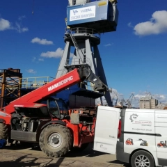 DmTech - wynajem, serwis, sprzedaż ładowarek teleskopowych i wózków widłowych